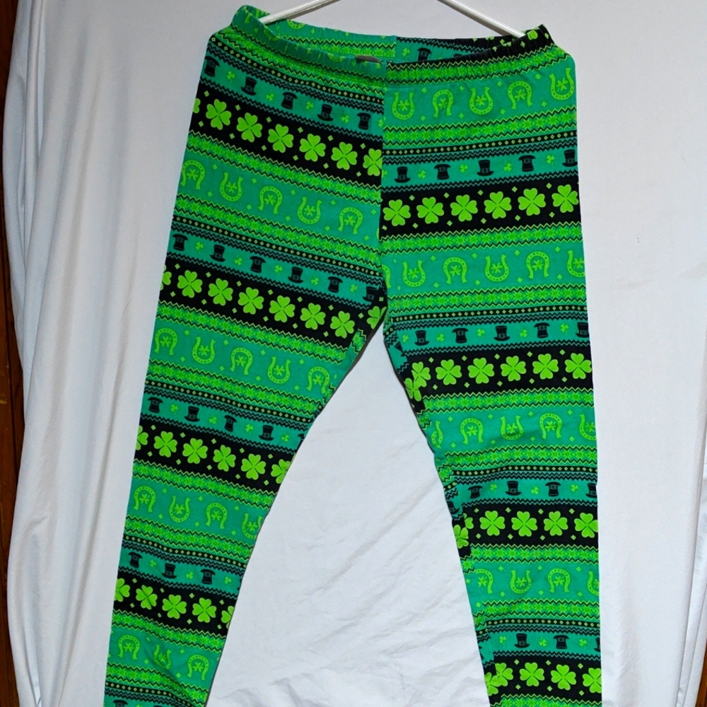 Women's saint patricks day leggings